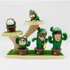 Crayon Shin Chan Family Action Figure Cosplay Cactus Anime Collectible Model Toy