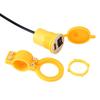   Motorcycle USB   Socket Power Supply Port for Mobile Phone Waterproof Red