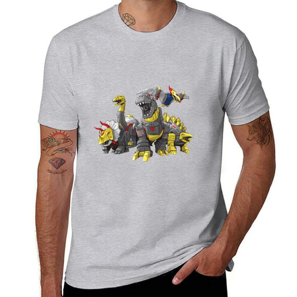 Dinobot By Bx Brix Tshirt Summer Top Blacks Korean Fashion Boys Animal Print Workout Shirts For Unisex