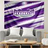 Kings Basketball Team Logo Schnelltrocknendes Wandteppich zum Aufhängen für Schlafzimmer, Wohnzimmer, Spielzimmer, Dekorations-Kunstzimmer Wandteppich Feiertags- und Geburtstagsgeschenke