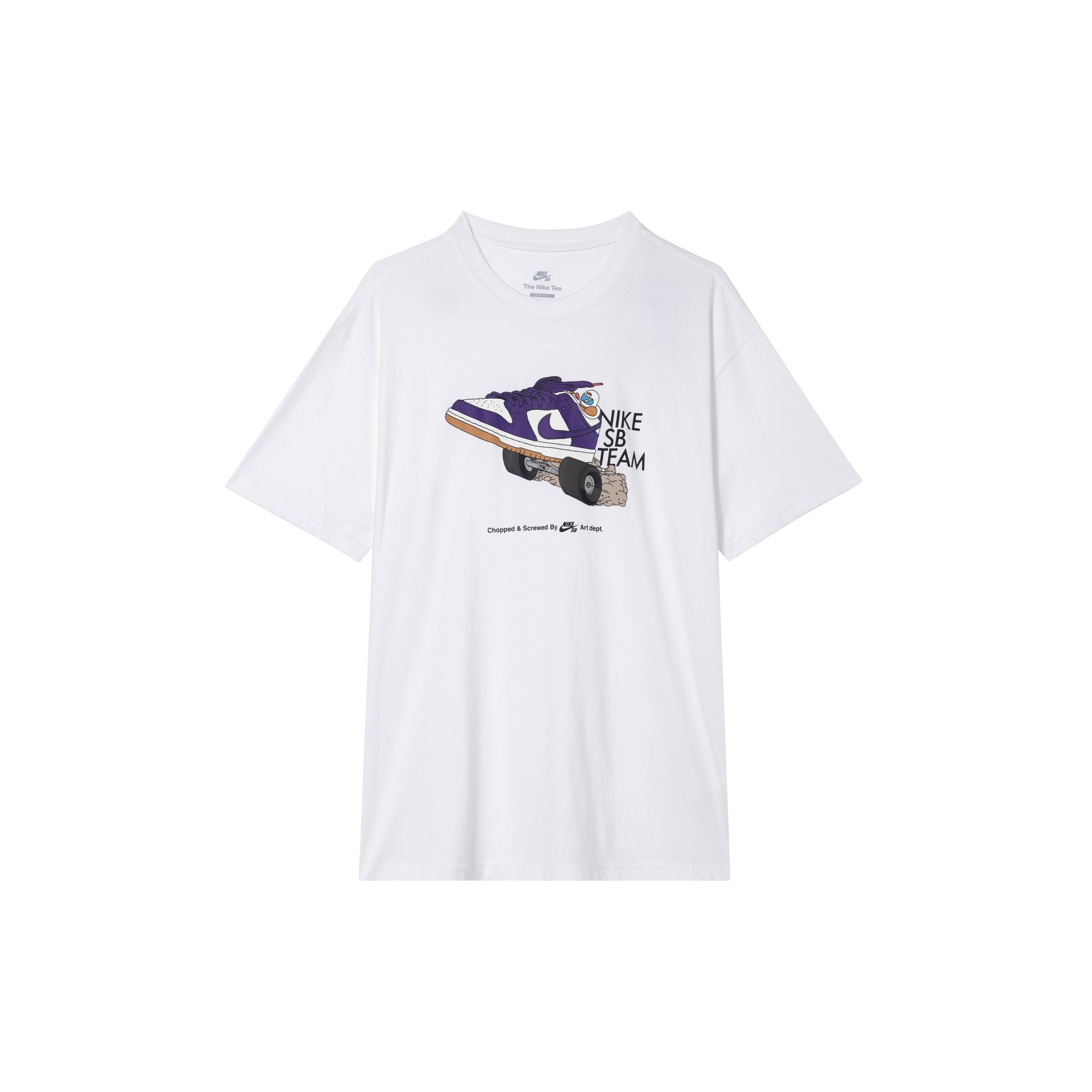 Nike SB Dunk Graphic T-shirt (Asia Sizing) White Men s FJ1138-100 XL