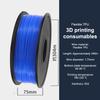 TPU 3D Printer Filament 1,75 mm 1 kg DIY Plastik Print Filament Gummimateriale Til 3D-print