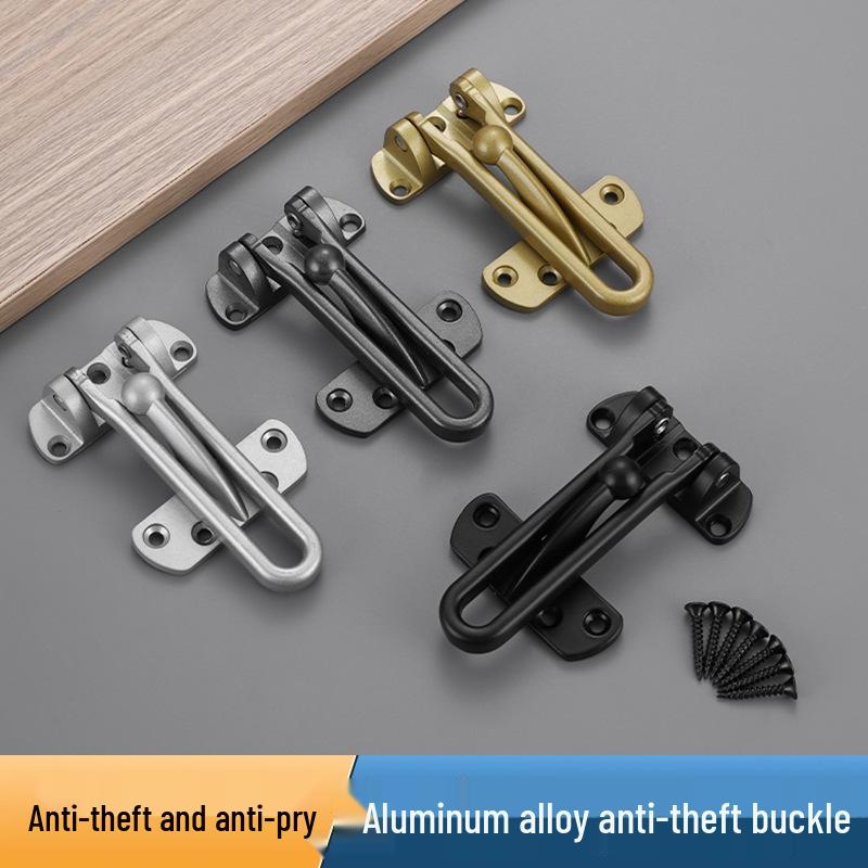 Alloy Anti-Theft Door Lock Chain with Safety Clasp