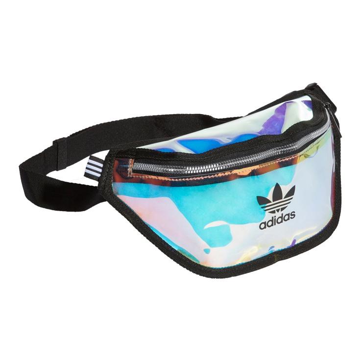 adidas Originals Trefoil Small Logo Laser Polyurethane Shoulder Crossbody Bag Women Bags Multicolor FM3261