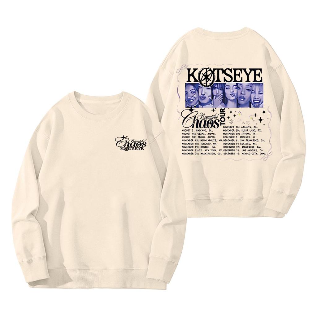 Women's Fashionable And Casual Long Sleeve Round Neck Printed Sweatshirt