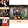 Timeless Design Removable Santa Claus Window Door Wall Sticker Vinyl Decal For Xmas Home Decor