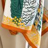 88*88cm Silk Scarf Women 100% Pure Mulberry Big Square Twill Scarf Lightweight Summer Shawl Elegant Neck Wrap Gift