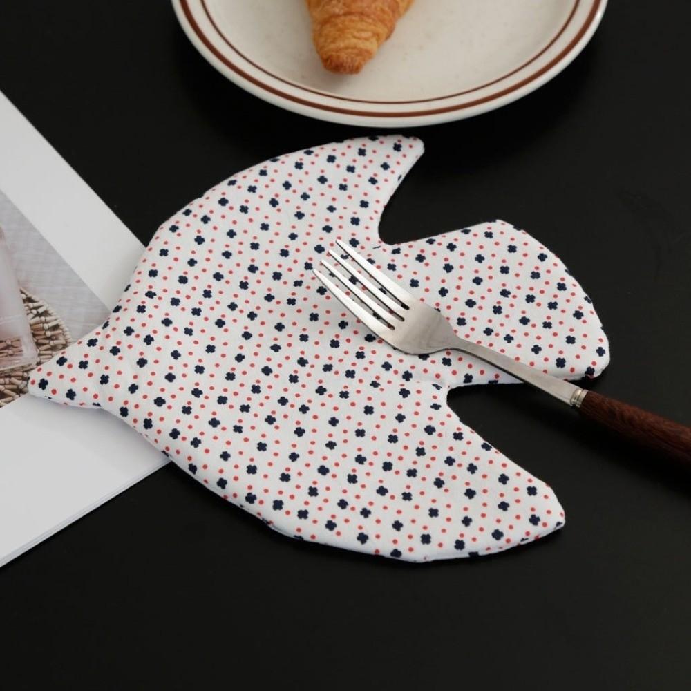 Vintage Bird Coaster Anti-Scalding Insulation Pad Tablecloth Heat-Insulating Coaster  Coffee Table