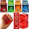 @&Echtes Needoh Nice Cube Sensorischer Stressabbau Fidget Spielzeug für Angst & Konzentration Schreibtisch Sensorikwürfel für Erwachsene & Kinder