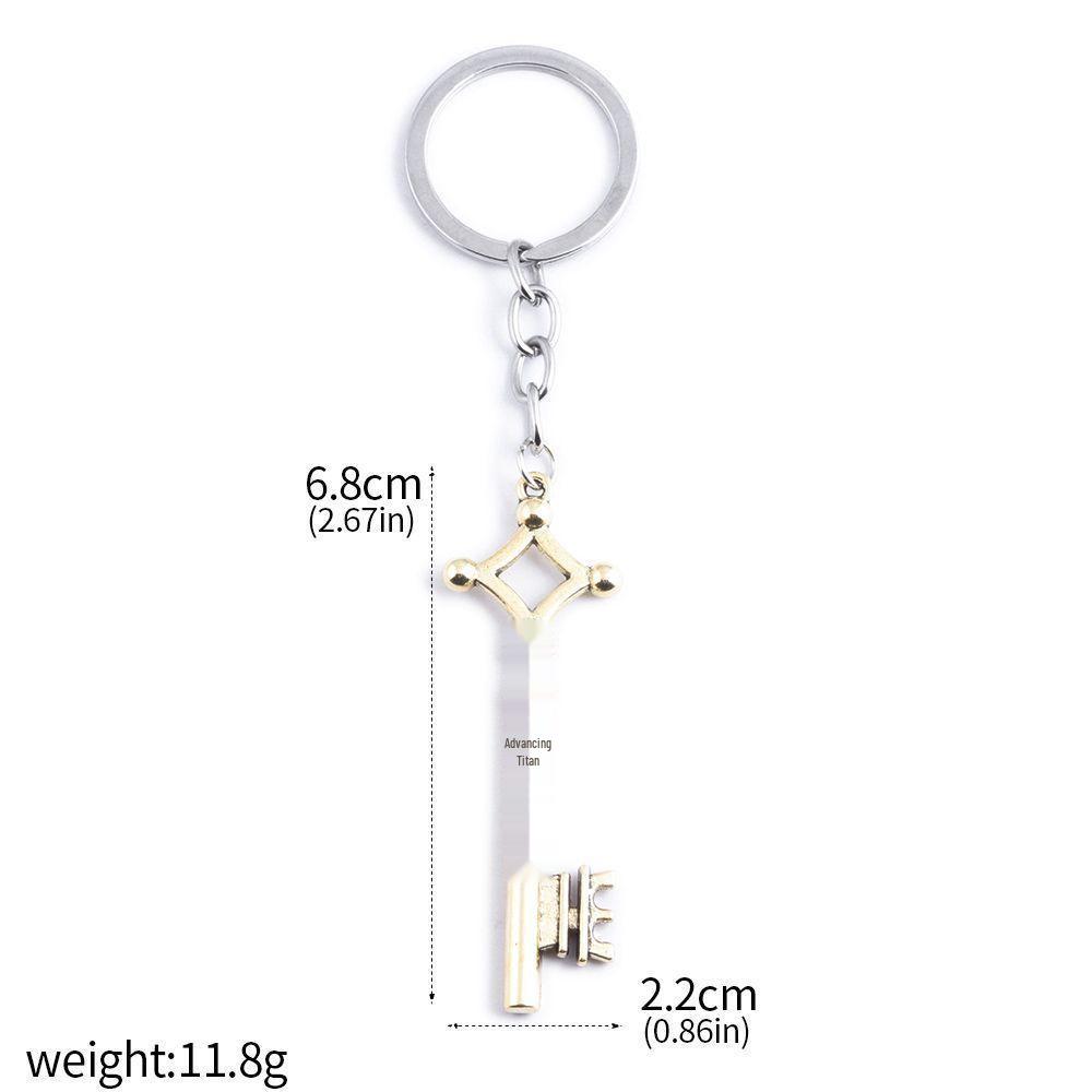 Attack On Titan Four Armies Logo Metal Brooch Keychain