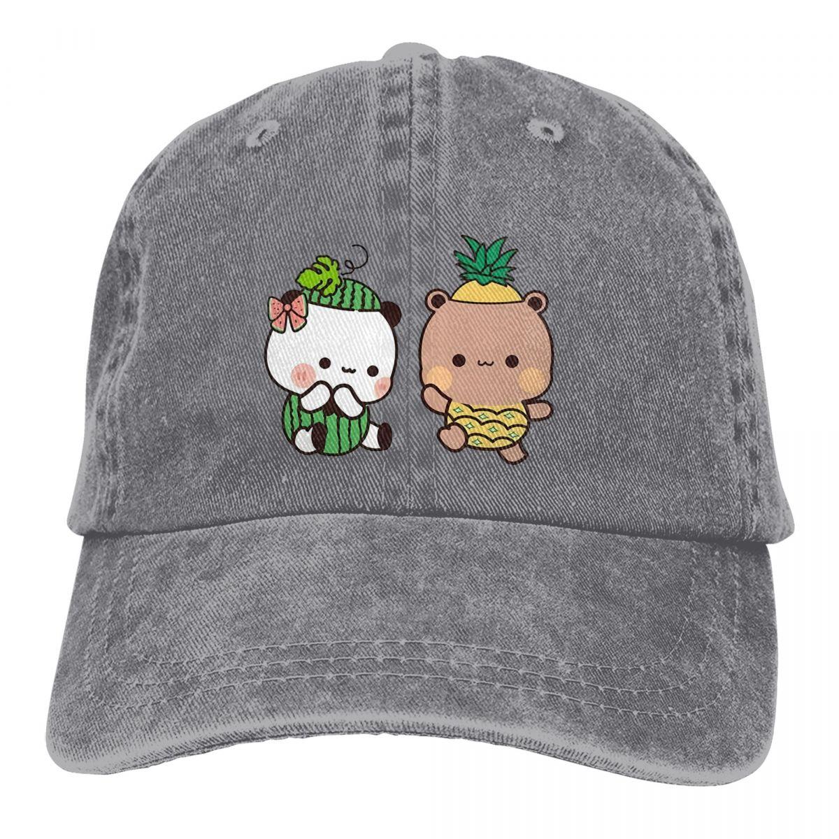 

Фрукты Ананас Арбуз Бейсболка Мужские Шляпы Женские Козырек Защита Snapback Молочный и Мокко Bubu Dudu Кепки One Size