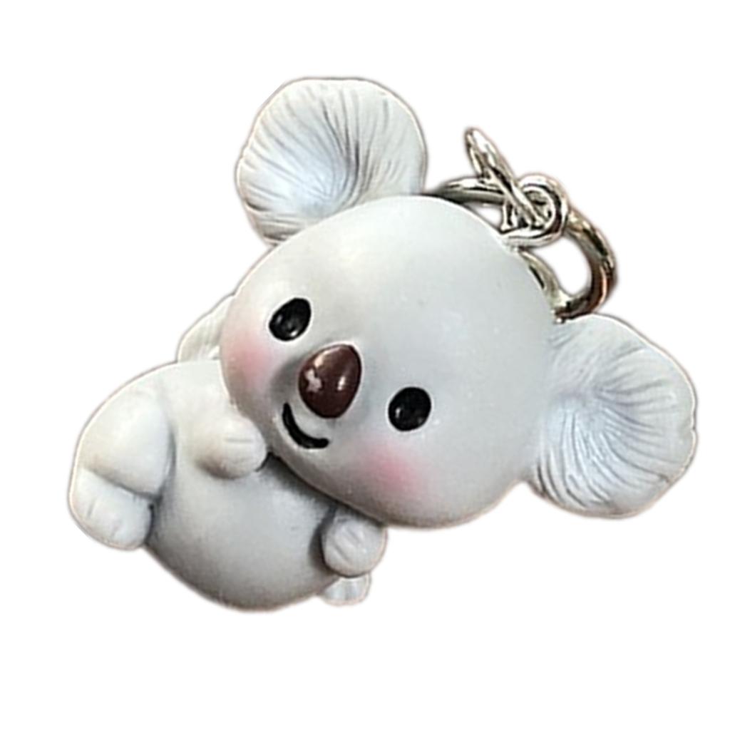 Cute Bag Pendant Cartoon Animal Keychain Backpack Pendant Stylish Animal Pendant Multifunctional Accessory for Women