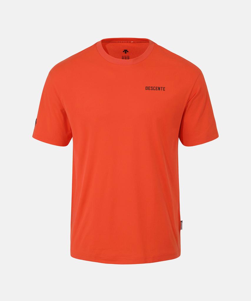 Descente Training Toughlite Oversized Short Sleeve T-Shirt Orange Sr121Tts14