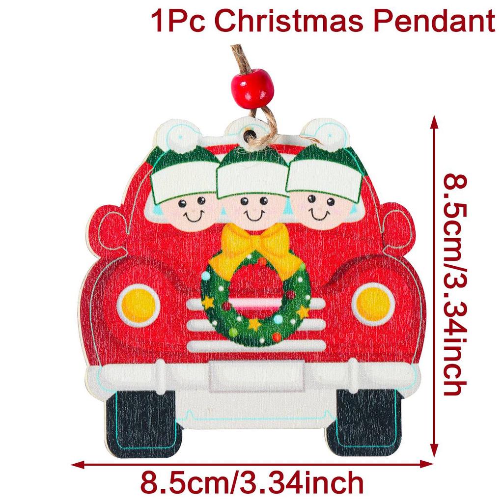 Christmas Pendant DIY Personal Family Christmas Decorations For Home 2025 Navidad Christmas Tree Hanging Ornament New Year 2025
