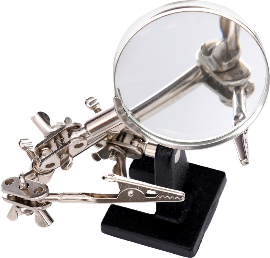 Precision Work Holder with Magnifying Glass KD10454