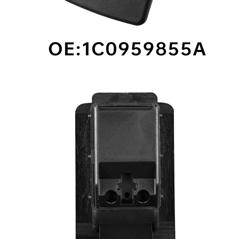 Volkswagen Car Window Glass Lifter Switch (1C0959855A) - Compatible Auto Part & Accessory