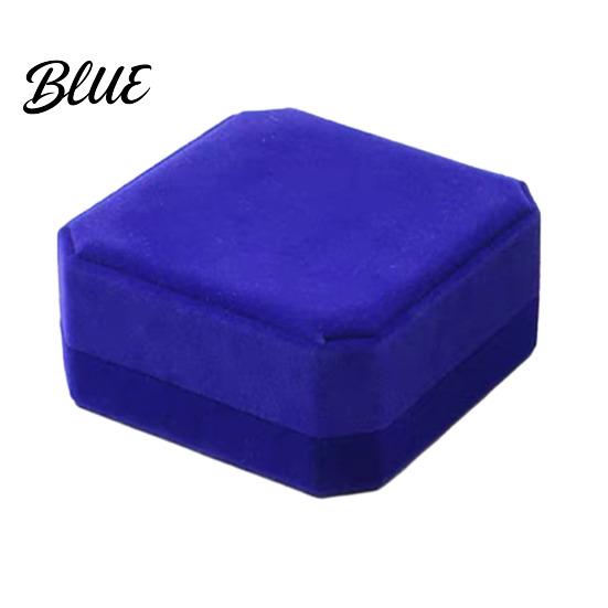 Jewelry Organizer with Shockproof Case Box Design Octagonal Compartments 3-in-1 Soft Flannel Organizer for Necklaces Rings Earrings Wedding