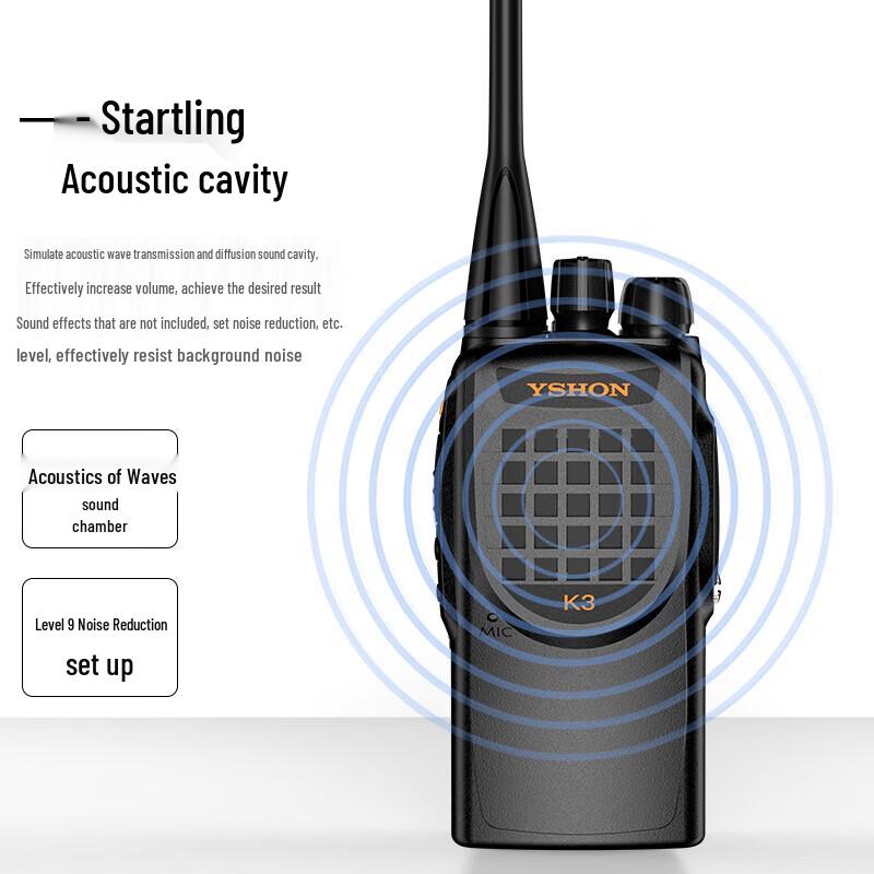 Yixin LS-K3 5W Long Range Analog Walkie-Talkie (CN version)