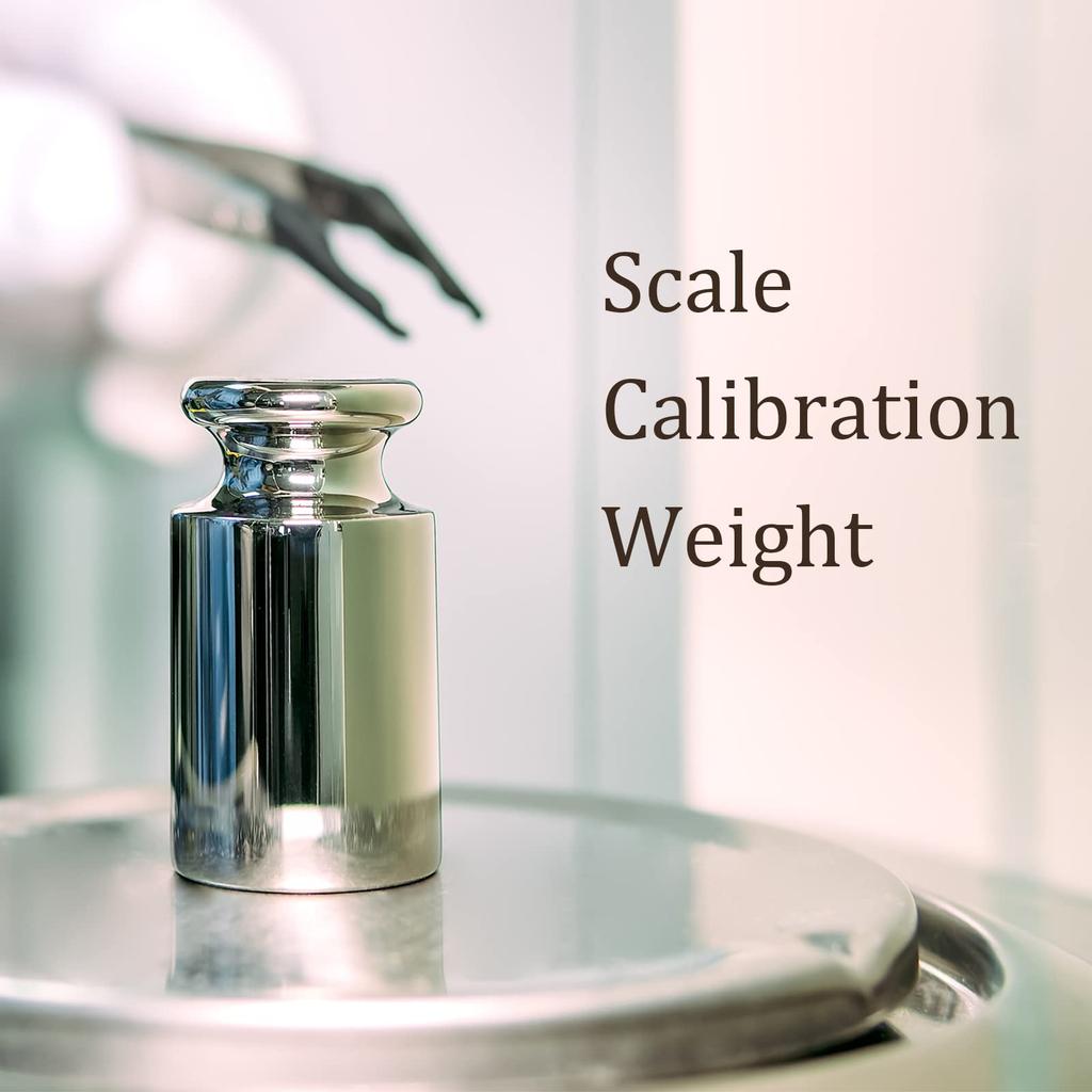 Kozelo Scale Calibration 500g X M1 Gram Weight for Digital Jewelry Science Lab Silver Tone Weights, Accuracy, Chrome-Plated Steel, Scales, Balances,