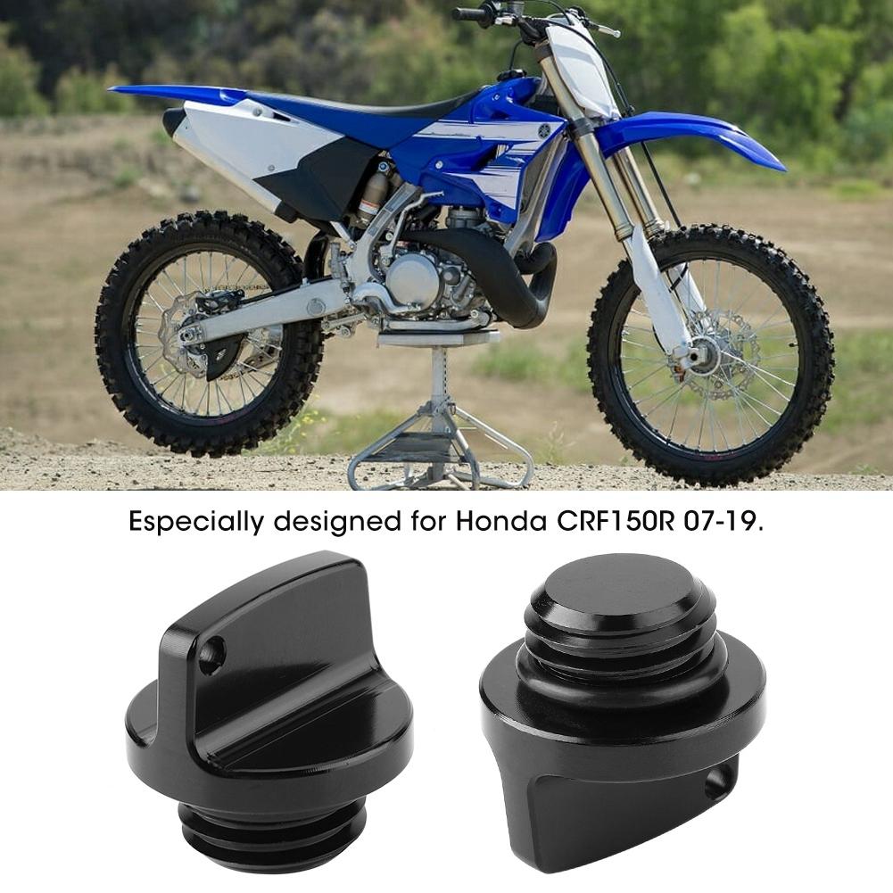 Black CNC Aluminum Oil Filler Cap Plug Cover for Honda CRF150R CB250F Yamaha Kawasaki Suzuki