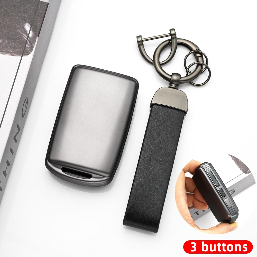 Auto Keyless Fob Shell Protector Keychain For Mazda Cx4 Cx8 Cx9 3 Axela Cx-30 Cx-5 3/4 Buttons Fashion Tpu Car Key Case Cover