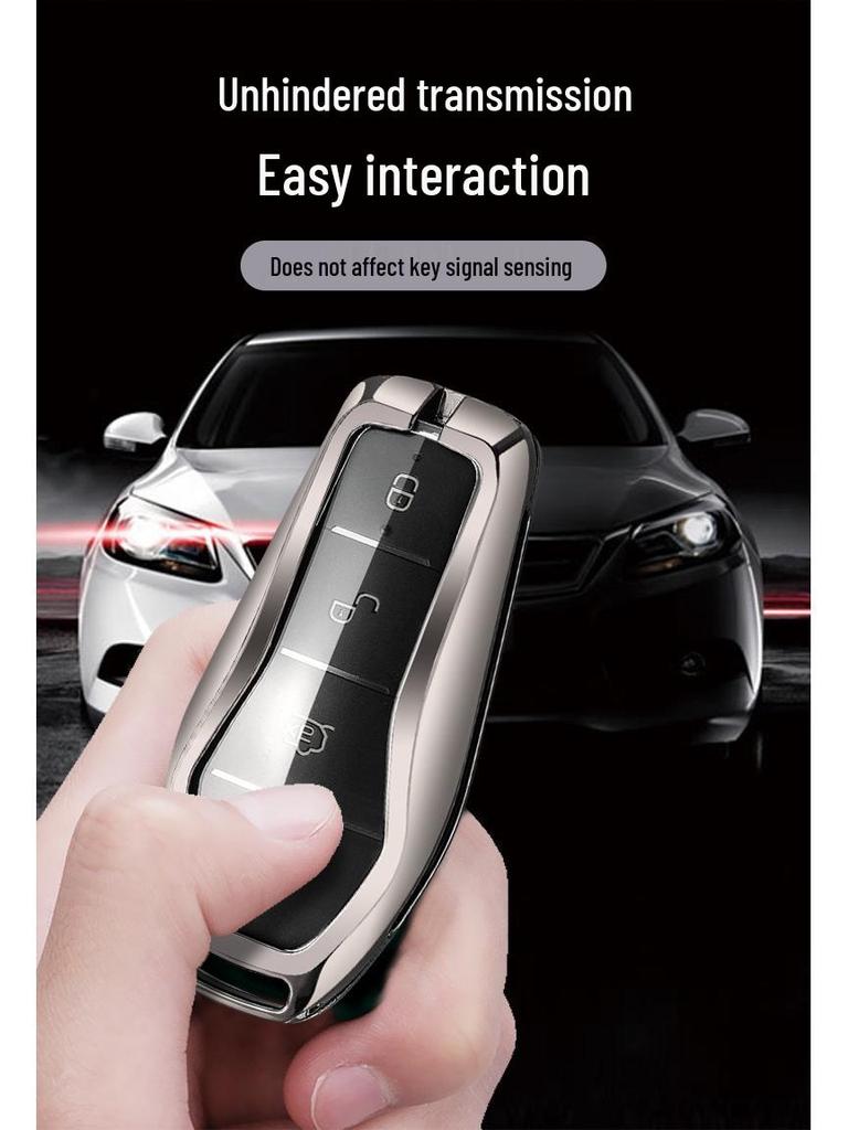 BYD Car Key Case: Compatible with Qin PLUS, Tang, Seagull, Seal, Dolphin, Song Plus, Han EV, Yuan, and Frigate.