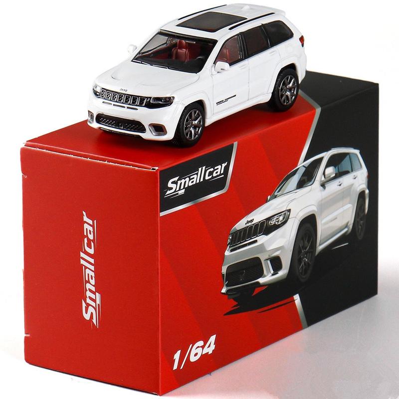 1:64 Jeeps Grand Cherokee SUV Alloy Car Model Diecast Metal Off-road Vehicles Car Model Miniature Scale Simulation Kids Toy Gift