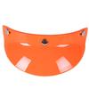 Universal 3/4 Helmet Visor Shield 3-Snap Helmet for Peak Lens Odorless Retro Len