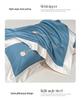 Luxury Washable Ice Silk Summer Quilt Set - Cool, Embroidered, Lightweight Four-Piece Bedding for Air Conditioning