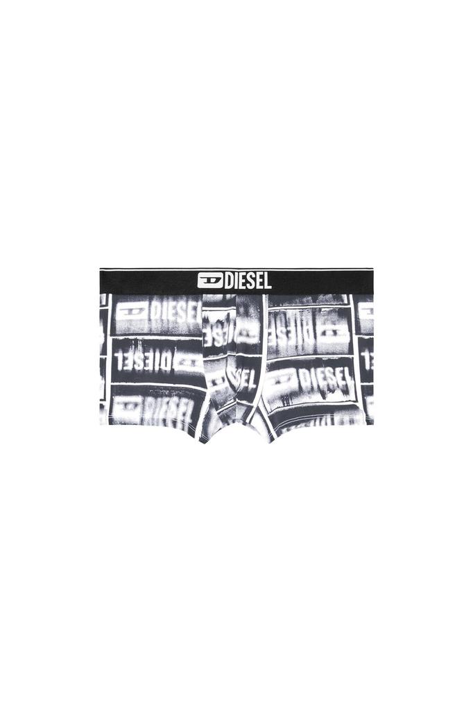 Diesel Men's DAMIEN-D-BOX Boxer Briefs, Size S, Black/Ivory, 900A (A193040DLBF)