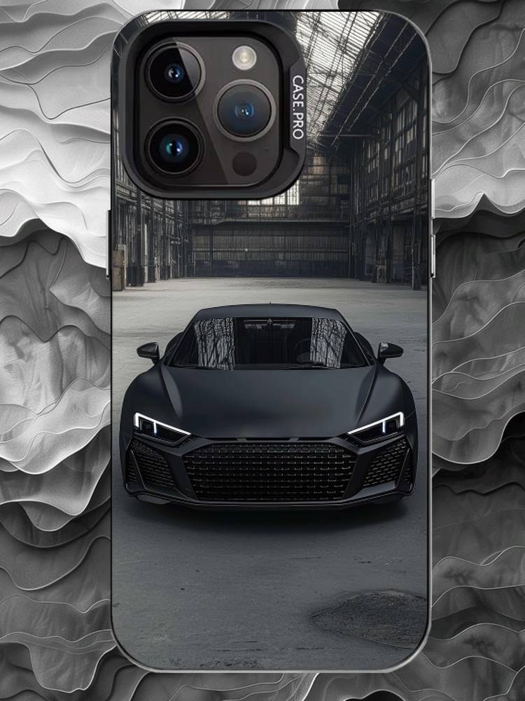 M-MI elk Phone Case For iPhone 17 16 15 14 13 12 11 Pro Max Plus Silver Matte Black Cover iPhone16plus