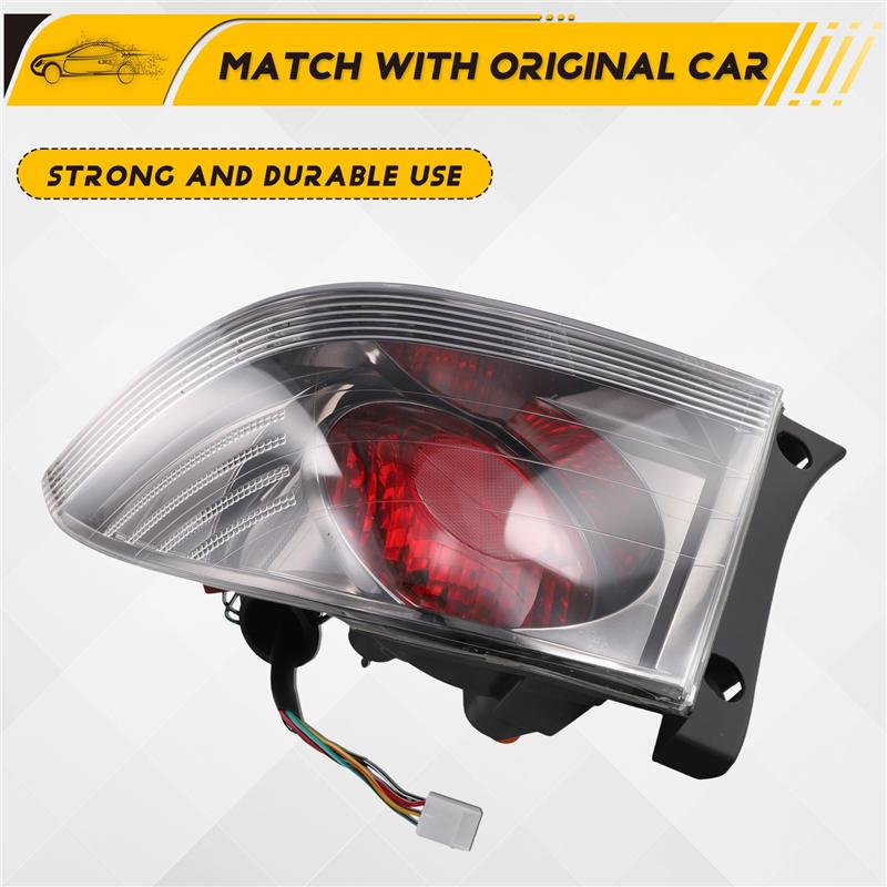 Car For Lexus ALTEZZA RS200 IS200 1998-2005 Compatible LED Tail Light Rear Bumper Stop Brake Lamp Right As Shown Right