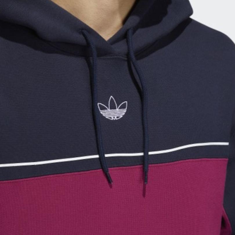 Adidas Originals Trefoil Rivalry Hoodie With Drawstring Men Hoodie Multicolor ED5467
