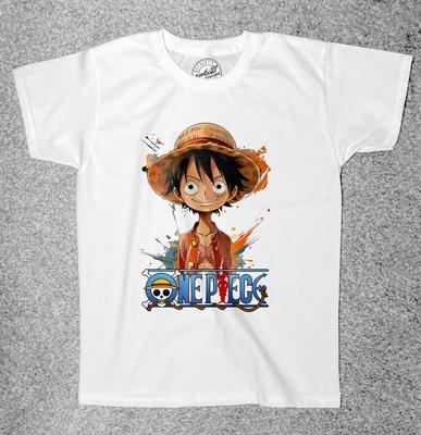 One Piece Luffy 008 Anime/Manga Childrens/Kids T-shirts