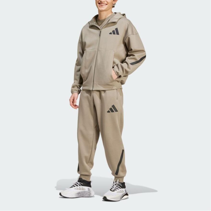 Adidas Sportswear Z.N.E. Full Zip Hoodie Men Hoodies Clay JD9600