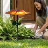 Ombrello a Forma di Fiore per Piante Copertura Solare in Ferro Battuto Resistente alle Intemperie Copertura Paraluce per Piante Protezione UV Antiruggine Copertura Ombreggiante per Giardino