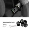 Car Wheel Tyre Rim Stem Cover Tire Valve Cap Airdust Waterproof For Skoda Superb Derivative Karoq Kamiq MK3 Fabia Rapid Favorit