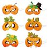 Face Holiday Pumpkin Mask Thanksgiving Venue Decor Accessories Photo Prop Set