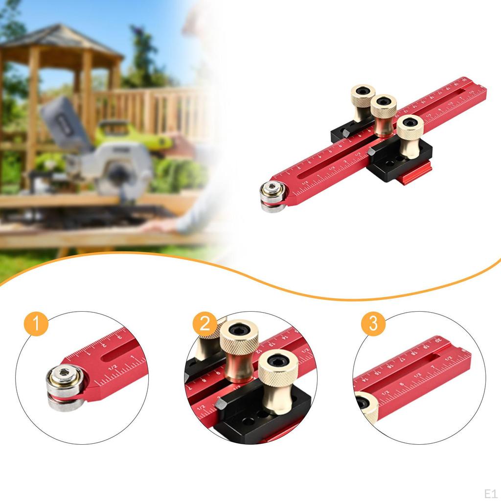 Tischkreissäge Vorrichtung Führung Schmaler Dünner Streifen für Bandsäge Oberfräse Hilfs Schnell Spalten