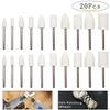 Polishing Buffing Wheels Wool Felt Mounted Mandrel Grinding Bits Grinder Head Polish Watch Jewelry Rotary Tool Accessories Drill