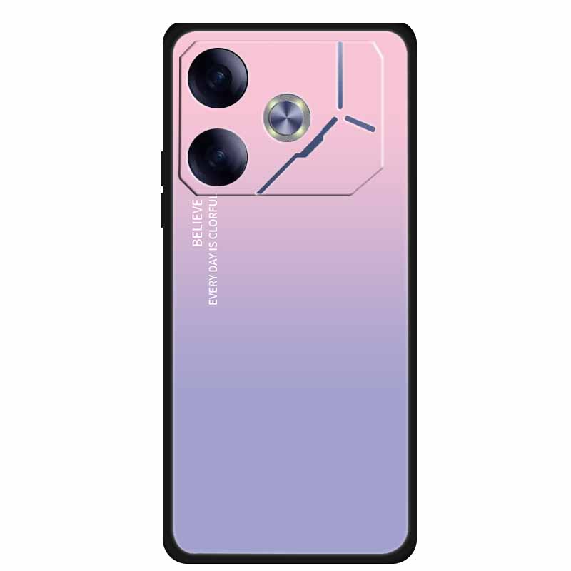 Phone Case For Tecno Pova 6 Back Cover Case Shockproof Black Silicone Soft Funda For Tecno Pova 6 Case Pova6 6.78" Capas Coque