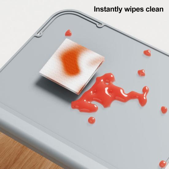 Silikonová podložka pro batolata a děti, protiskluzová, opakovaně použitelná podložka na jídelní stůl pro miminka, podložka odolná proti skvrnám pro restauraci, domácí stolování