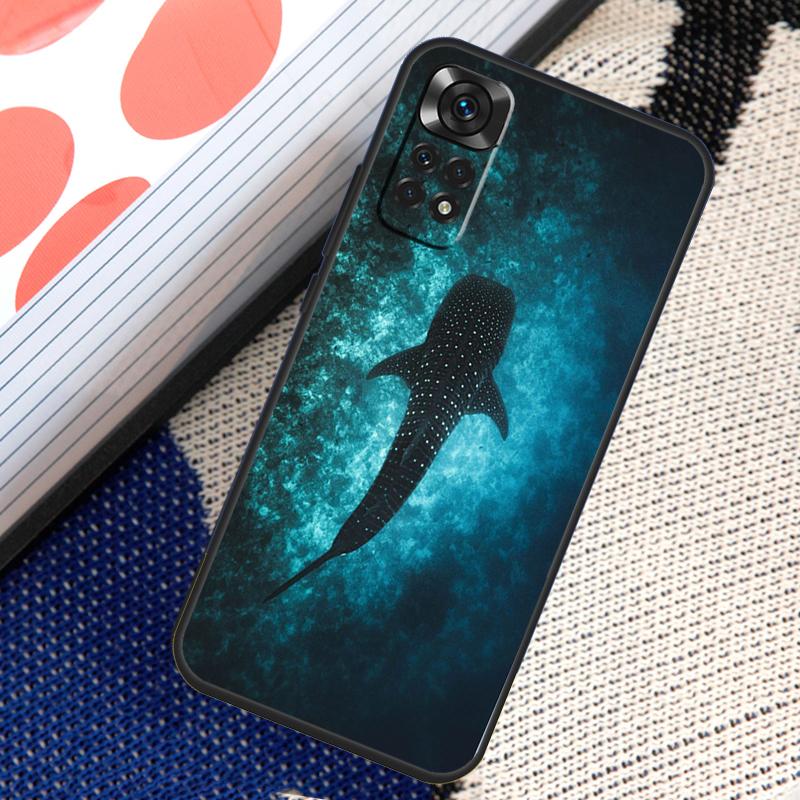 

Чехол Ocean Whale Shark Animal для Xiaomi Redmi Note 11 10 8 9 12 Pro Note 11S 10S 9S 8T Redmi 10 10C 12C 9C 9T Cover Redmi Note 10 4G