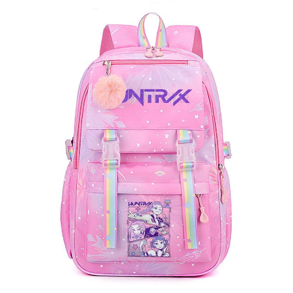 Ins Style Witch Hunter Group Printing Student Backpack Hot Sale New KPop Large Capacity Student Backpack