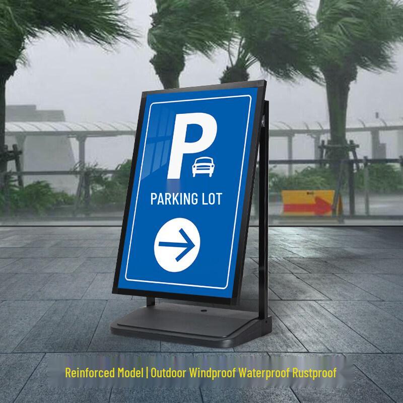 Outdoor Windproof Water-Filled Poster Display Stand