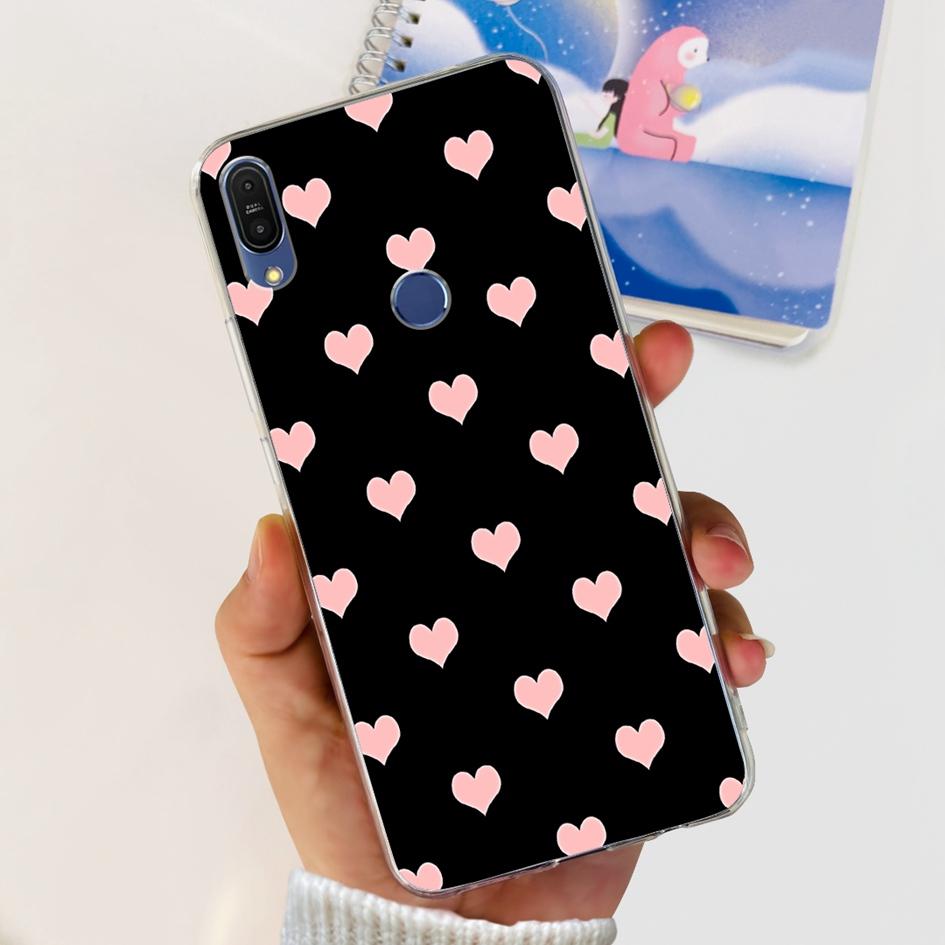 5.99" Case For Asus Zenfone Max Pro (M1) ZB601KL ZB602K Cover X00TDB Fashion Pattern Clear Soft Silicone Fundas Phone Back Cover