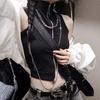 Harajuku Retro Coat Costume Spring Autumn Punk Gothic Jacket Sexy Rock Uniform Carnival Clothes Outfit Props