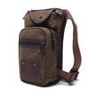 New European and American Retro Outdoor Sports Leg Bag Canvas Waist Packs Fashion Men's Messenger Bag