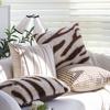 Second-hand Coffee Color Pillow Case, Light Luxury and High-end Living Room Sofa Cushion Pillow Case, Sofa Rectangular Pillow