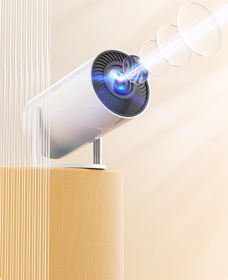 HY300 Mini HD Smart Home Projector for Bedroom Wall
